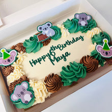 Load image into Gallery viewer, Vanilla Sponge Traybake (Various Themes)