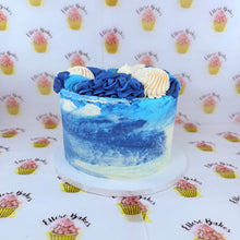 Load image into Gallery viewer, Marble Iced Cake (Various Sizes & Colours)