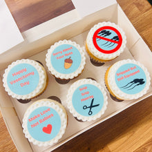 Load image into Gallery viewer, Vegan Themed Cupcakes