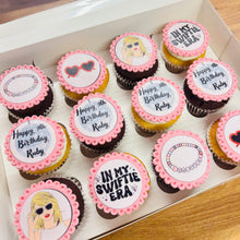 Load image into Gallery viewer, Vegan Themed Cupcakes
