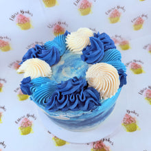 Load image into Gallery viewer, Marble Iced Cake (Various Sizes & Colours)
