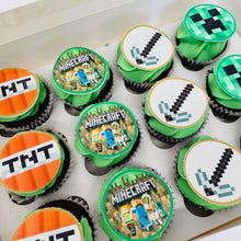 Load image into Gallery viewer, Vegan Themed Cupcakes