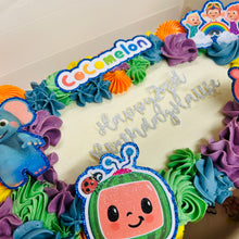 Load image into Gallery viewer, Vanilla Sponge Traybake (Various Themes)