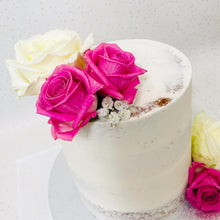 Load image into Gallery viewer, Semi Naked Flower Cake (Various Sizes & Colours)