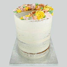 Load image into Gallery viewer, Semi Naked Floral Cake (Various Options)