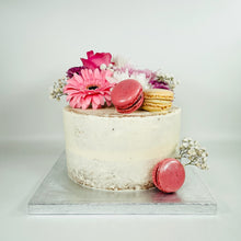 Load image into Gallery viewer, Semi Naked Flower Cake (Various Sizes & Colours)