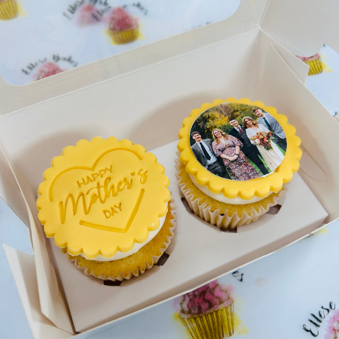 Mothers Day Personalised Cupcakes