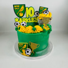 Load image into Gallery viewer, Football Themed Cake

