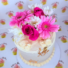 Load image into Gallery viewer, Semi Naked Flower Cake (Various Sizes &amp; Colours)

