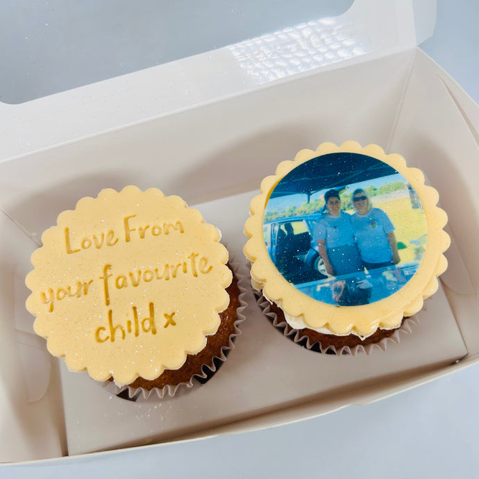 Mothers Day Personalised Cupcakes