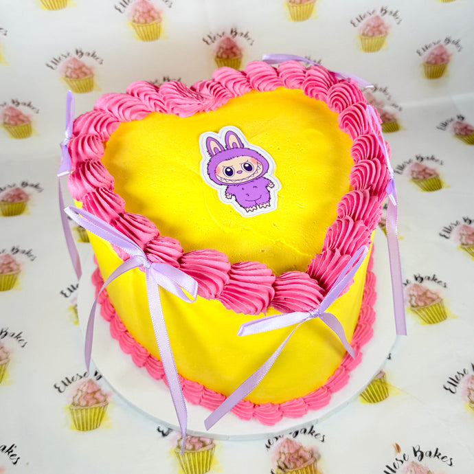 Themed Heart Cake