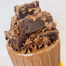 Load image into Gallery viewer, Chocolate Brownie Overload Cake (Various Sizes)

