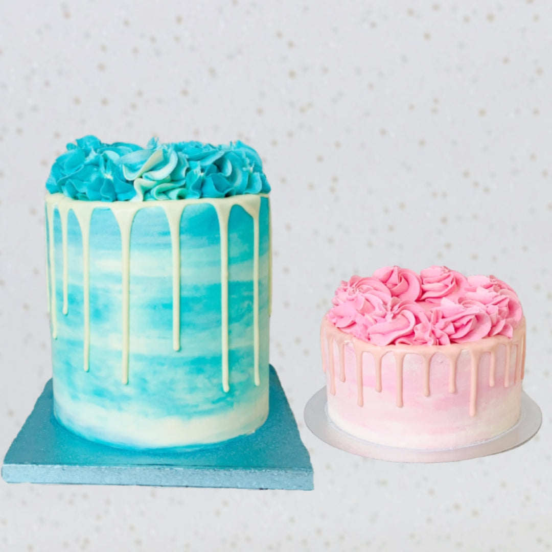 The Prettiest Cake Designs To Swoon Over : Ombre pastel cake