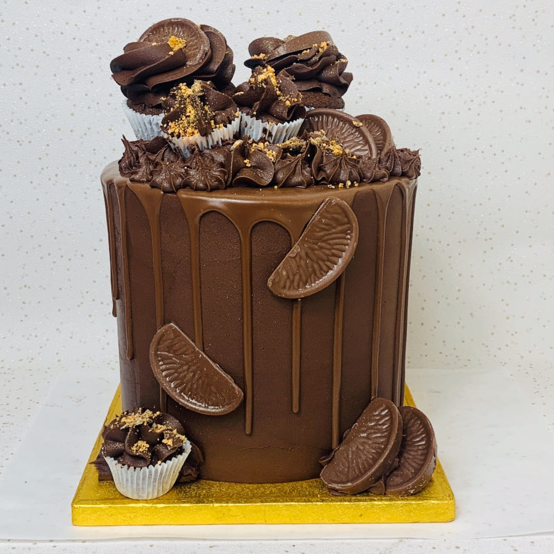 Chocolate Orange Drip Cake – My Baker