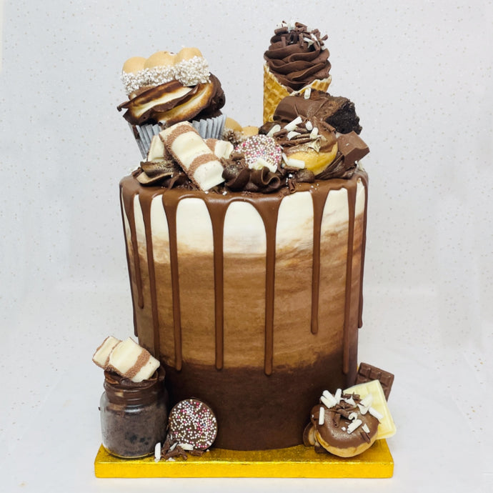 Chocolate Ombre Overload Cake (Various Sizes)