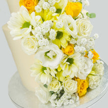 Load image into Gallery viewer, Two Tier Flowering Cake
