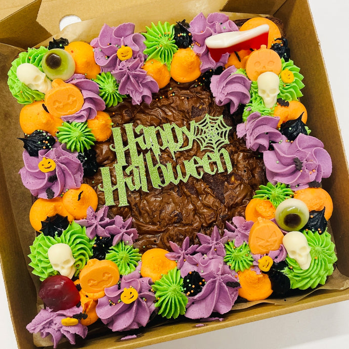 Halloween Brownie Tray
