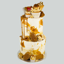 Load image into Gallery viewer, Two Tier Biscoff Overload Cake (Various Flavours)
