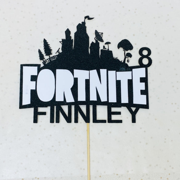 Personalised Fortnite Topper Add On