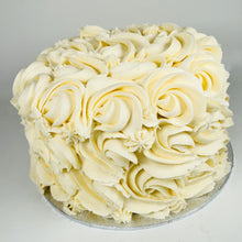 Load image into Gallery viewer, Vanilla Rose Swirl Cake
